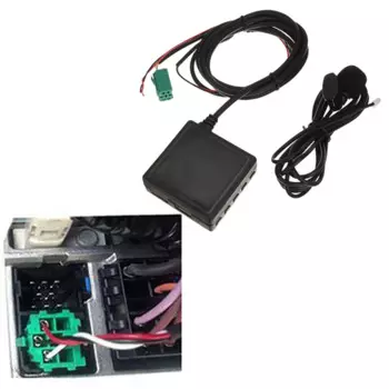 Автомобильный модуль Bluetooth, 6-контактный AUX TF USB-адаптер, беспроводной радиоплеер, стерео аудио модуль, подходит для Renault 2005-2011