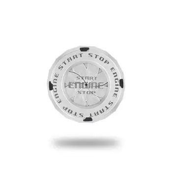 Автомобильный мото двигатель, кнопка запуска и остановки, крышка переключателя зажигания, лезвие, вращающаяся защитная крышка, украшение интерьера, декоративная наклейка