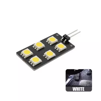 Автомобильный мотоцикл 5050-SMD светодиодный лампы CANBUS безошибочные 6 светодиодный интерьер автомобиля Footwell атмосфера светильник для Audi A4 S4 B8 2008-2015