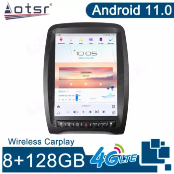 Автомобильный мультимедийный плеер Carplay Android 11 GPS навигация 4G WiFi стерео экран автомобильное радио для Dodge Durango 2014-2016 Qualcomm 665