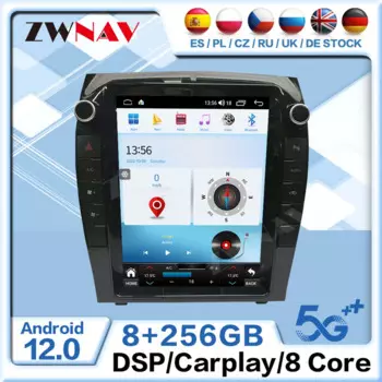 Автомобильный мультимедийный плеер Tesla с экраном Android 12 для JAGUAR F-Type 2013-2017 2018 2019 2020 GPS Navi Carplay автомобильное стереоустройство