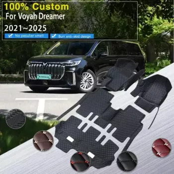 Автомобильный напольный коврик для Voyah Dreamer Dream 2021 2022 2023 2024 2025 7seat водонепроницаемый кожаный напольный ковер автомобильные аксессуары