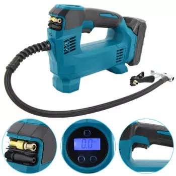 Беспроводной автомобильный насос для шин BSIDE для аккумуляторов Makita 18В