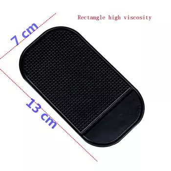 Автомобильный нескользящий коврик 13*7 см, автомобильный силиконовый коврик для салона приборной панели телефона, нескользящий коврик для хранения, подставки для автомобиля, аксессуары для автомобиля