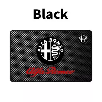 Автомобильный нескользящий коврик, автомобильный силиконовый внутренний противоскользящий коврик для хранения телефона на приборной панели, подушечки для Alfa Romeo Giulia Stelvio MiTo Giulietta