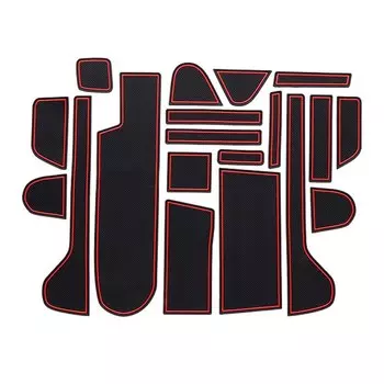 Автомобильный нескользящий коврик для подставки под ворота для Honda N-BOX JF3 JF4 2017-2019, силиконовые водонепроницаемые подставки, устойчивые к пятнам аксессуары