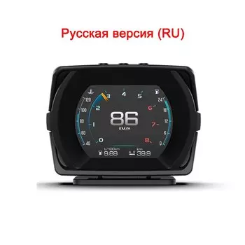 Автомобильный OBD HUD GPS Спидометр Инклинометр G-meter 4 в 1 HUD датчик Автомобильный головный дисплей многофункциональная приборная панель Turbo Temp. Диспла