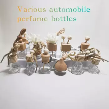 Автомобильный освежитель воздуха, диффузор, зажим для бутылки, парфюмерная пустая подвеска в виде бутылки, эфирное масло, автомобильный ароматизатор, подвесное украшение для интерьера