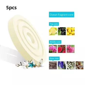 Автомобильный освежитель воздуха на солнечной энергии, двойное кольцо, вращающийся воздухоочиститель, автомобильный интерьер, парфюмерный диффузор, ароматерапия