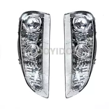Автомобильный передний бампер DRL дальнего света для Porsche Cayenne 2007 2008 2009 2010, автоматические дневные ходовые огни без лампочек