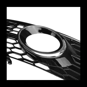 Автомобильный передний бампер, противотуманная лампа, решетка радиатора для A6 2008-2011, черный 4F0807681Q01C