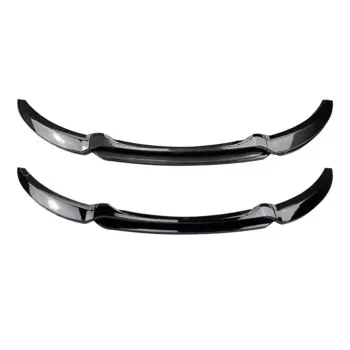 Автомобильный передний бампер, сплиттер для губ, защита отделки, устойчивый к царапинам, черный для E82 E88, замена, высокое качество