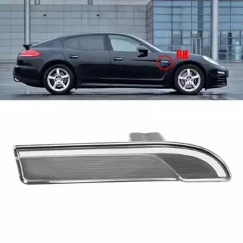 Автомобильный передний брызговик, Задний сигнал поворота для Porsche Panamera 970 2010-2016, боковой стробоскоп