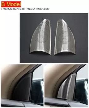 Автомобильный передний центральный блок управления, коробка переключения передач, крышка динамика, отделка для Mercedes Benz R Class W251 2007-2018, стикер для динамика