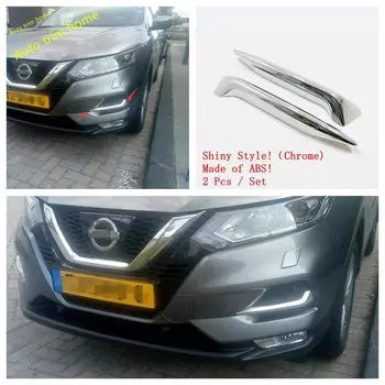 Автомобильный передний противотуманный фонарь, крышка для век, задний противотуманный фонарь, бампер, отражатель, рамка, отделка ABS для Nissan Qashqai J11 2018-2020