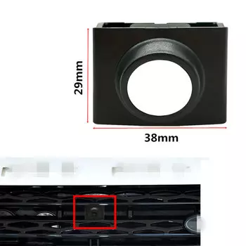 Автомобильный передний вид положительный Логотип камеры Кронштейн Рамка Корпус Корпуса для Land Rover Range Rover Sport Evoque LRX L538 L405 L494