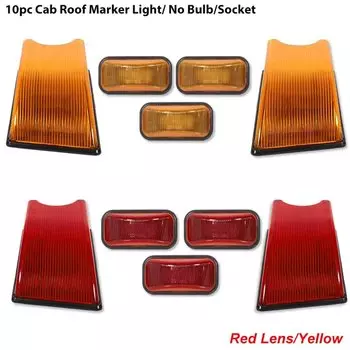 Автомобильный передний/задний габаритный фонарь на крышу кабины, оболочки для Hummer H2 2003-2009 & H2 SUT 2005-2009, предупредительные фонари, ходовые огни