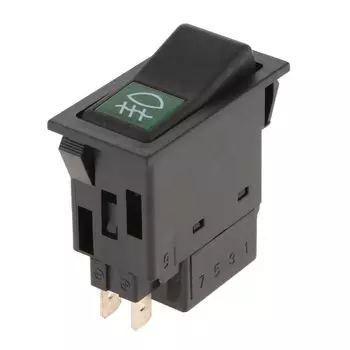 Автомобильный переключатель, 4-контактный тумансветильник онарь, клавишный переключатель, кнопка вкл/выкл для автомобиля, грузовика, заднего хода, мотоцикла, лодки, RV, морские автомобильные аксессуары