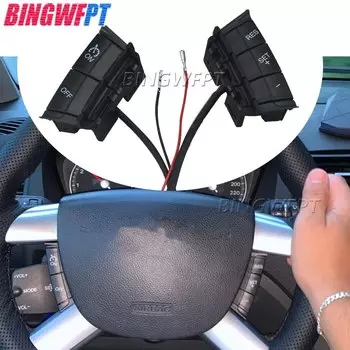 Автомобильный переключатель круиз-контроля, система контроля скорости с кабелем для Ford Focus 2005-2011, многофункциональные кнопки рулевого колеса