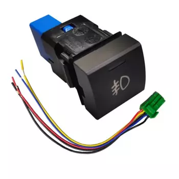 Автомобильный переключатель передних противотуманных фар, противотуманная фара светодиодный светодиодная кнопка переключения питания для Toyota Camry 2018 Avalon Rav4 2019 2020 Prado 150