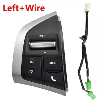 Автомобильный переключатель рулевого колеса для Isuzu D-Max 2015 2018 MU-X Кнопка круиз-контроля громкости аудио для Chevrolet Dmax 2019 аксессуары