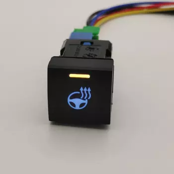 Автомобильный переключатель управления подогревом рулевого колеса, кнопка обогревателя для Toyota Camry V70 2018 Rav4 Corolla Altis 2019 prado 150 2020