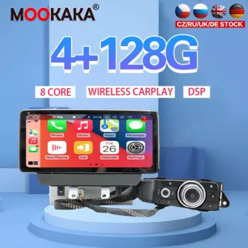 Автомобильный плеер, 7 дюймов, Android 10, PX6, 4G, 128 ГБ, для Mazda CX-3 2018, 2019, автомобильный GPS-навигатор, основное устройство для CarPlay, DSP, стерео