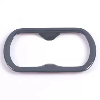 Автомобильный подлокотник 2-го ряда из углеродного волокна, рамка для чашки для напитков, отделка для Changan Cs55 Plus 2022 2023 2024, стильные аксессуары для 2-го интерьера