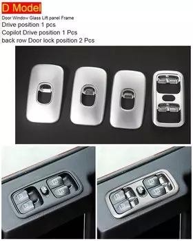 Автомобильный подлокотник оконное стекло панель управления подъемом рамка Декоративные Чехлы Накладка для Mercedes Benz G Class W463 2004-2011 аксессуары