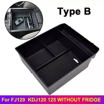 Автомобильный подлокотник, ящик для хранения, лоток для Toyota Land Cruiser Prado 120 150 FJ120 KDJ 120 125 2004-2008 2009, органайзер на центральной консоли