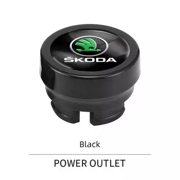 Автомобильный прикуриватель, пылезащитный декоративный колпачок для нового Skoda Octavia Kodiaq Fabia Superb Karoq Yeti Rapid Mk3 Vrs A4