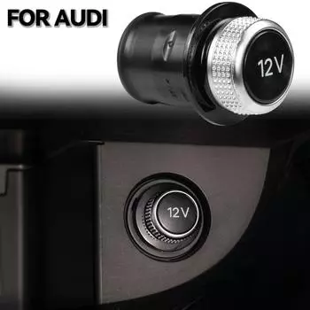 Автомобильный прикуриватель, замена крышки, розетка 12 В для Audi A1 A3 8P A4 B6 B7 A5 A6 A7 TT Q7 Q3 4H 0919311 4л 0919311