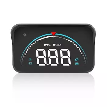 Автомобильный проекционный дисплей M8 HUD obd2, измеритель температуры, цифровой проекционный экран, бортовой компьютер, спидометр, индикатор напряжения