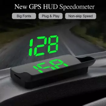 Автомобильный проектор на лобовое стекло, GPS, спидометр