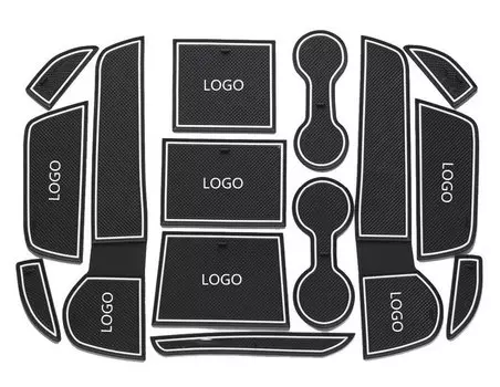 Автомобильный Противоскользящий коврик для чашек, Противоскользящий коврик для дверей mitsubishi outlander 2013-2018