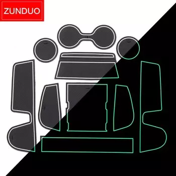 Автомобильный Противоскользящий коврик ZUNDUO со слотом для ворот и чашки для Mazda CX-30 2019-2024 CX30 CX 30, аксессуары, дверные коврики, противоскользящие подставки