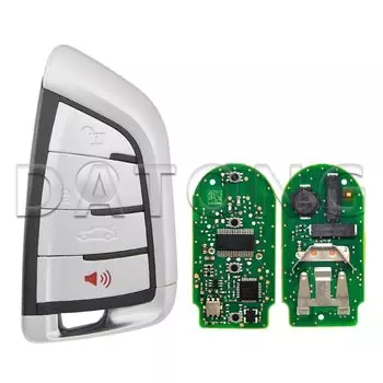 Автомобильный пульт дистанционного управления Datong World для BMW F X5 X6 2014-2019 оригинальная печатная плата ID49 PCF7953 NBGIDGNG1 315 МГц 434 МГц рекламная карта