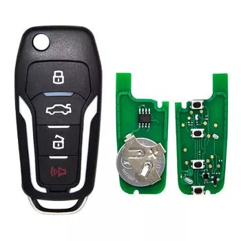 Автомобильный пульт дистанционного управления Datong World для Ford Focus Edge Explorer Escape Ranger Mustang Flex Mercury 315/433 МГц CWTWB1U345, флип-ключ