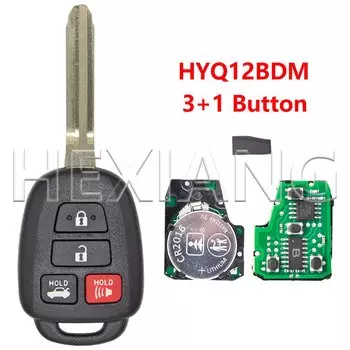 Автомобильный пульт дистанционного управления HE HYQ12BEL HYQ12BDM 4D72/G 8A/H чип 314,3 МГц для Toyota Corolla Camry 2012 2013 2014 2015 2016 2017
