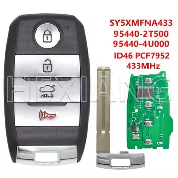 Автомобильный пульт дистанционного управления HE SY5XMFNA04/SY5XMFNA433 95440-2T500/2T510 315/433 МГц ID46 PCF7952 для KIA Optima Rio Sportage 2014 2015