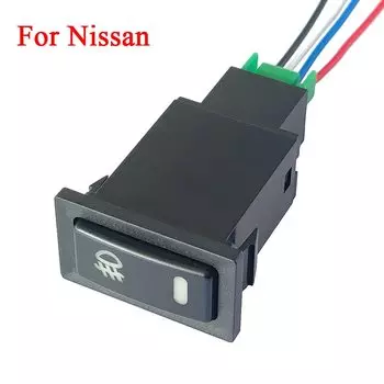 Автомобильные противотуманные фары, пусковой переключатель 24 В, 12 В, С кабелем 20 см, для Toyota Camry, Nissan, Honda