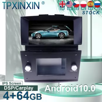 Автомобильный радиоплеер для Opel Astra H 2006-2012 Android 10 Carplay, автомобильный GPS-навигатор, головное устройство, автомобильное стерео, Wi-Fi, DSP, BT