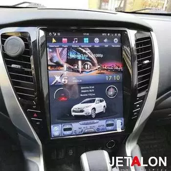 Автомобильный радиоприемник 12,1 дюймов Android для Mitsubishi Pajero Sport Montero 2016-2021 мультимедийный стерео-плеер Navi DSP Carplay 4G WIFI GPS Carplay