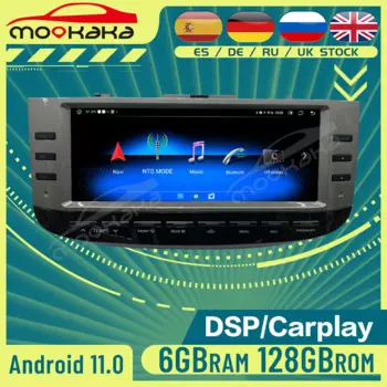 Автомобильный радиоприемник 12,3 дюйма для Toyota Reiz 2005-2009, Android 11,0, GPS-навигация, 6 ГБ + 128 Гб, мультимедийный DVD-плеер, автомобильное стерео головное устройство