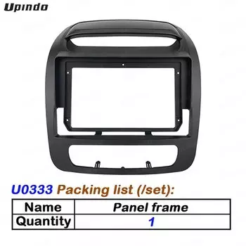 Автомобильный радиоприемник 2 Din 9 дюймов, установка DVD GPS Mp5 ABS PC, пластиковый корпус для приборной панели KIA Sorento 2012-2016