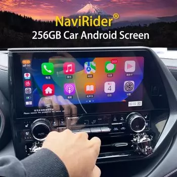 Автомобильный радиоприемник Android 13 для CROWN KLUGER TOYOTA Highlander 2021 2022, мультимедийный плеер с GPS, Carplay, Авторадио, стерео, головное устройство Navi