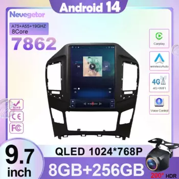 Автомобильный радиоприемник Android авто для Hyundai H1 Grand Starex 2017 2018 стерео головное устройство мультимедийный плеер GPS Wifi навигация HDR 2din