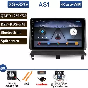 Автомобильный радиоприемник Carplay для Peugeot Partner 1 2002-2008 Partner Origin 1 2008-2011, GPS, Android, авто, мультимедийный плеер, стерео без 2din