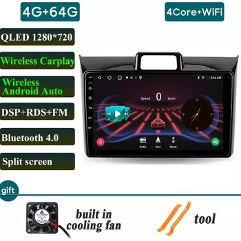 Автомобильный радиоприемник Carplay для Toyota Corolla Axio 2 Fielder 3 E160 2012-2021, навигация GPS, Android, автомобильное Стерео Авторадио Wifi No 2din