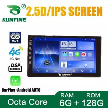 Автомобильный радиоприемник для Toyota Sienna 2016-2018 Android 10,0 Восьмиядерный автомобильный DVD GPS-навигатор плеер Deckless автомобильное стерео головное устройство